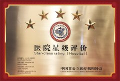 北京北亚骨科医院荣获能力五星医院评价
